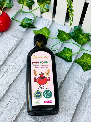 PomPower Organik Destekleyici Bebek Karışımı