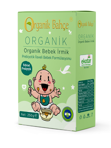 Organik Bebek İrmik 250 gr