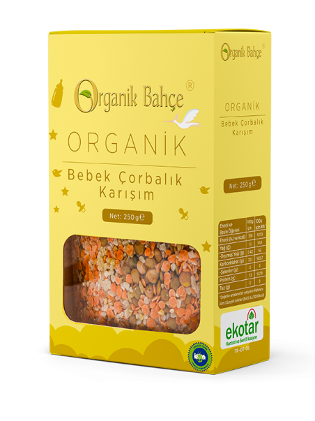 Organik Bebek Çorbalık Karışım 300 gr